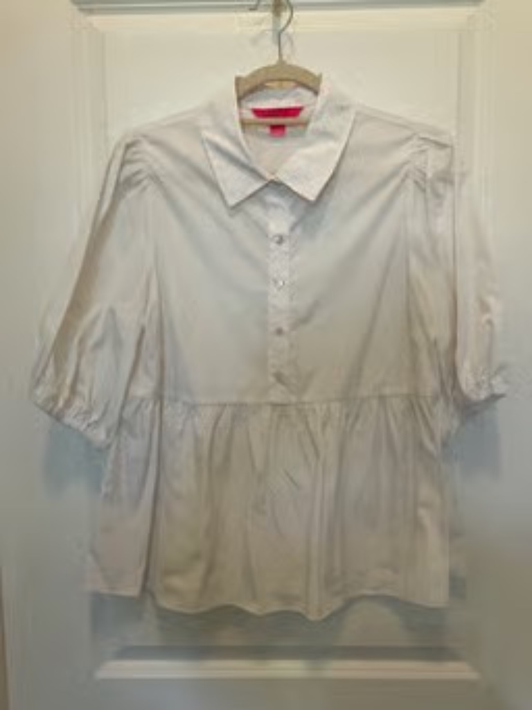Euc Lilly Pulitzer Peplum Crissa Top